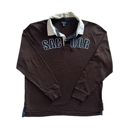 Extra large Saccoor Brown Rugby Shirt