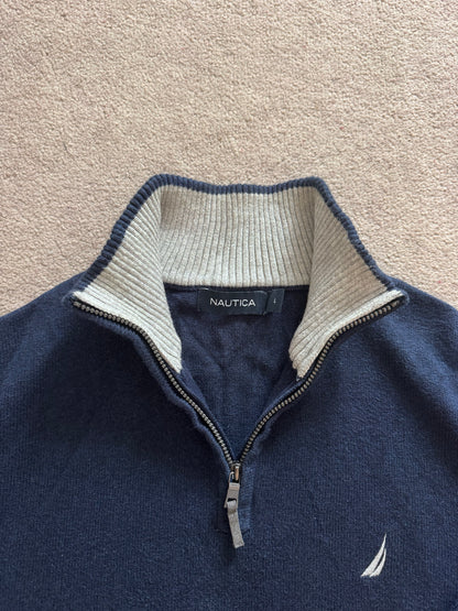 Large Nautica Navy 1/4 Zip