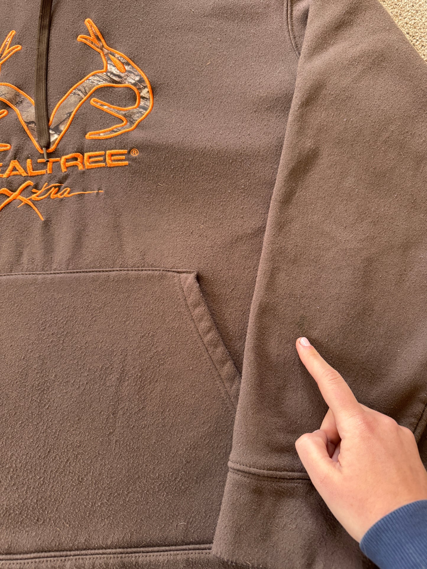 XXL Realtree Brown Hoodie