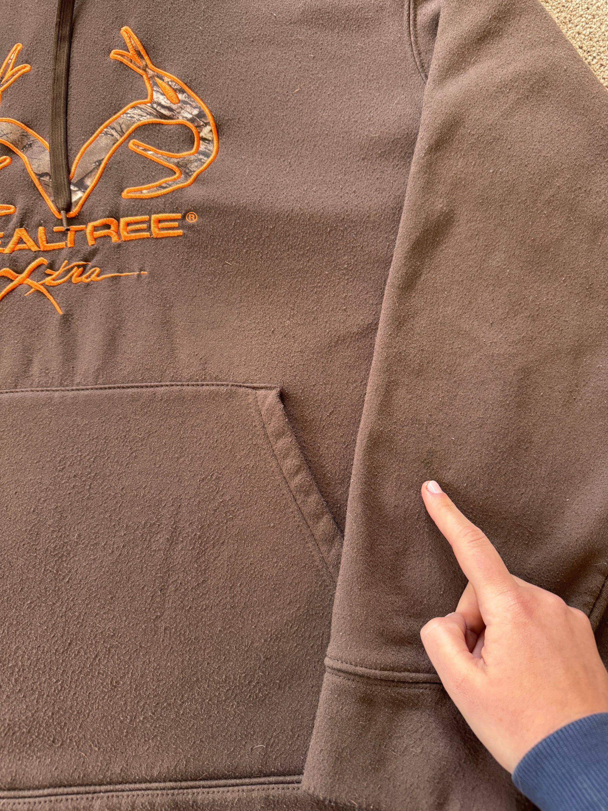 XXL Realtree Brown Hoodie
