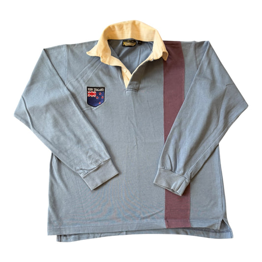 Small Dragoon Blue New Zealand Rugby Shirt