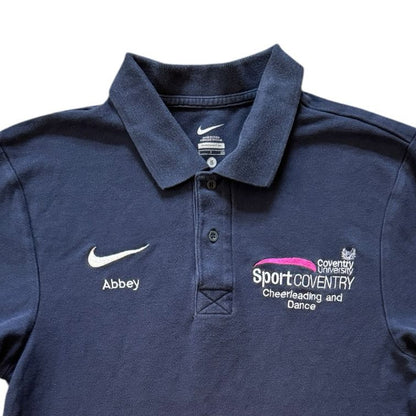 Small Nike Navy Coventry Uni Cheerleading Polo Shirt