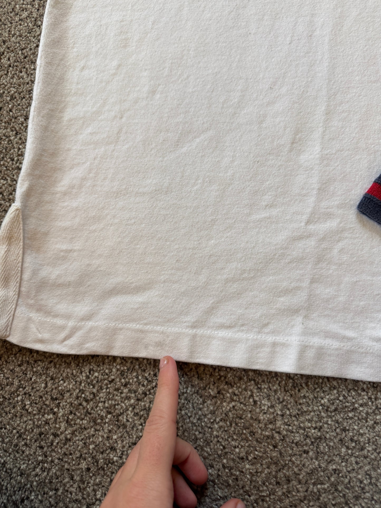 Small Ralph Lauren White USA Rugby Shirt