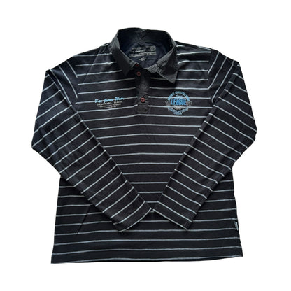Extra large Destination Striped Rugby Shirt