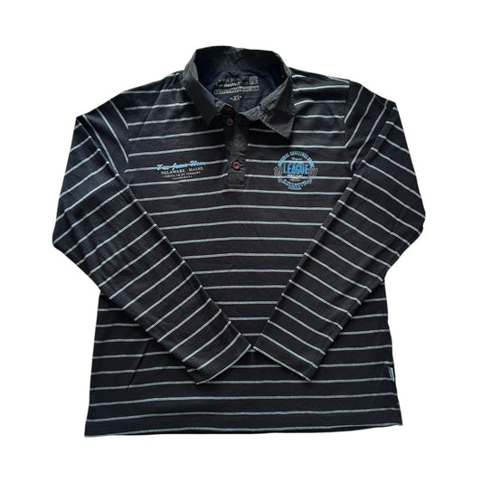 Extra large Destination Striped Rugby Shirt