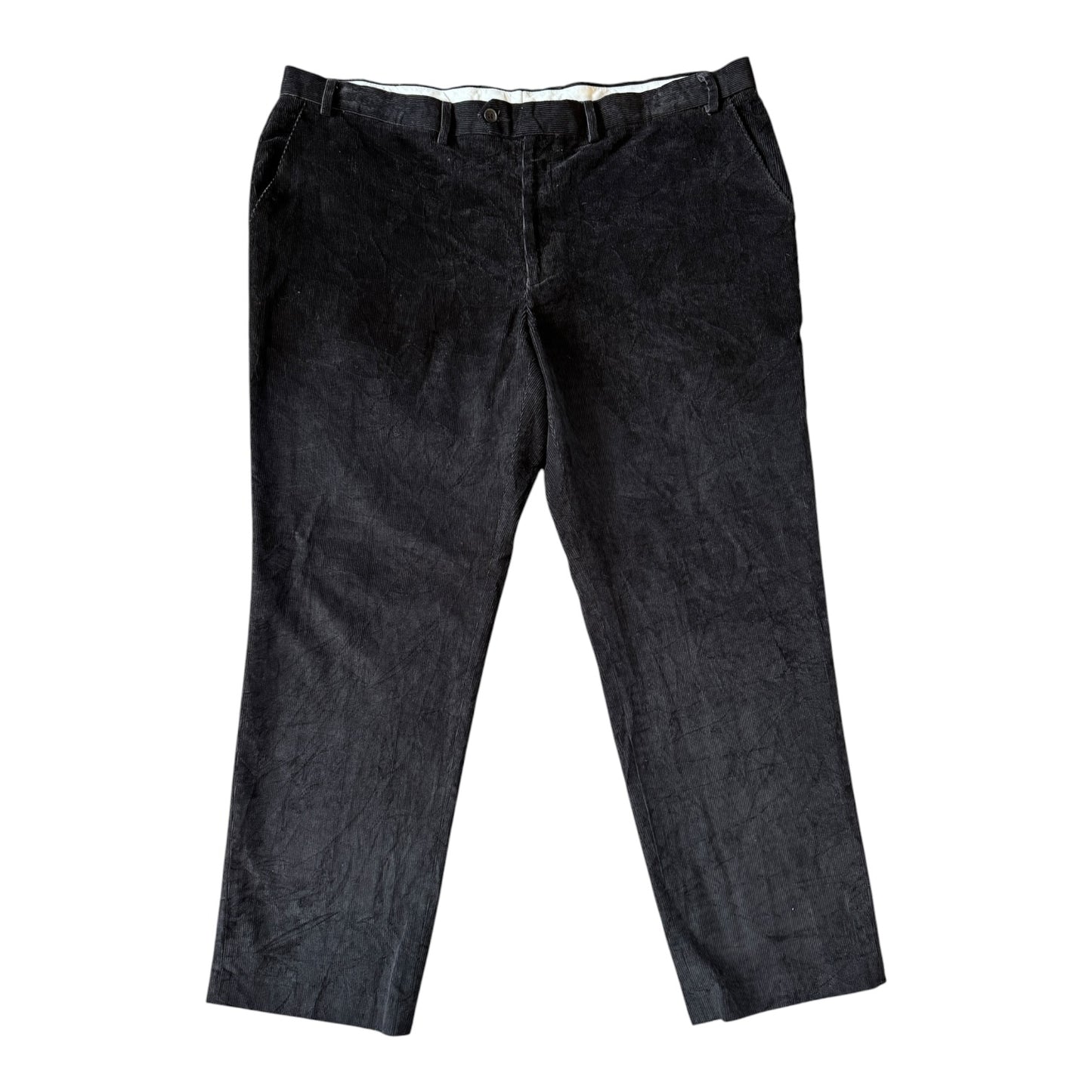 42/30 Ralph Lauren Black Corduroy Trousers
