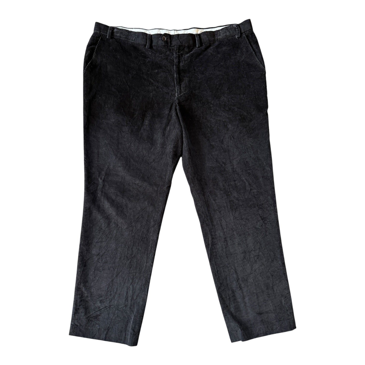 42/30 Ralph Lauren Black Corduroy Trousers