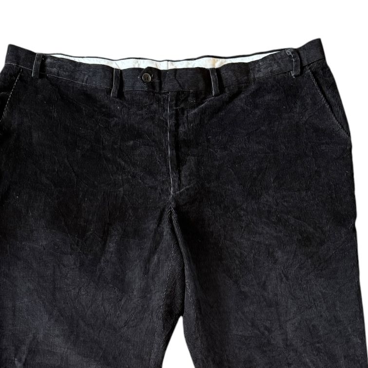 42/30 Ralph Lauren Black Corduroy Trousers