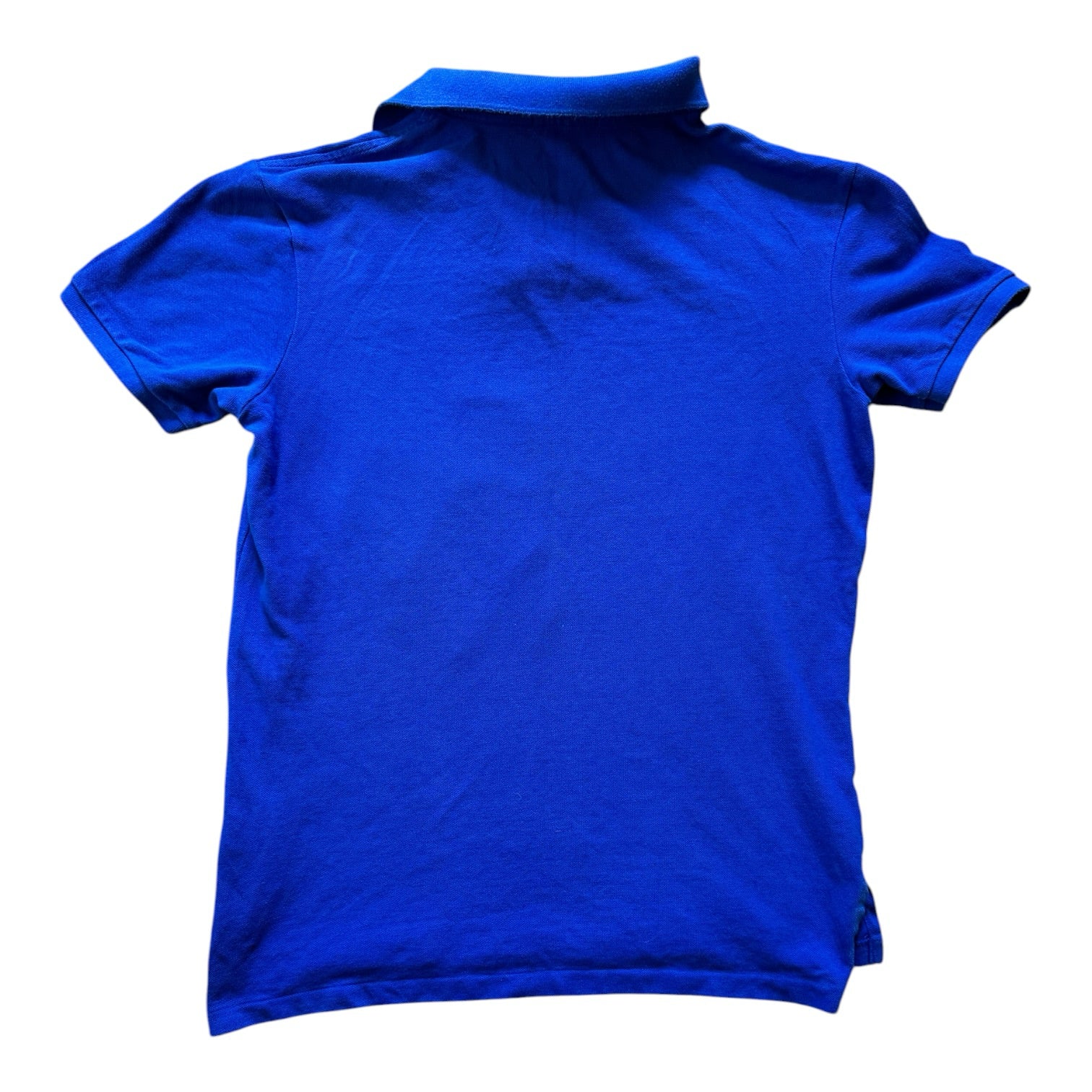 Large Ralph Lauren Blue Horse Graphic Polo Shirt