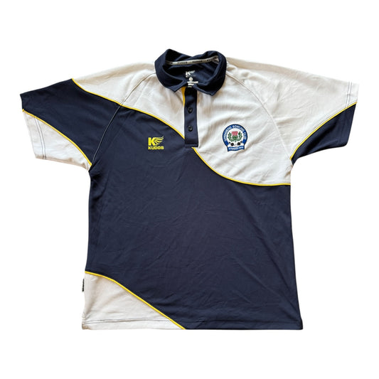 Large Kudos Navy Springboig Bowling Club Polo Shirt