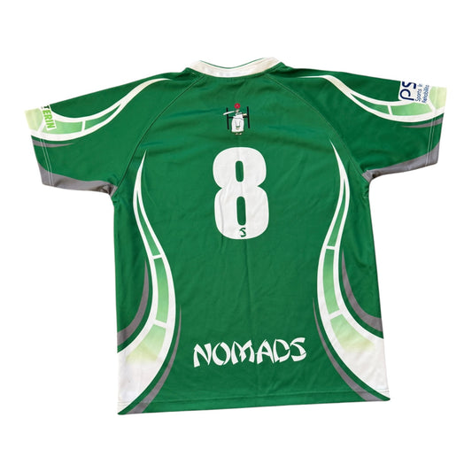 Large Samurai Green Nomads Rugby Shirt