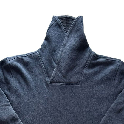 Medium The North Face Blue Shawl Neck Sweatshirt