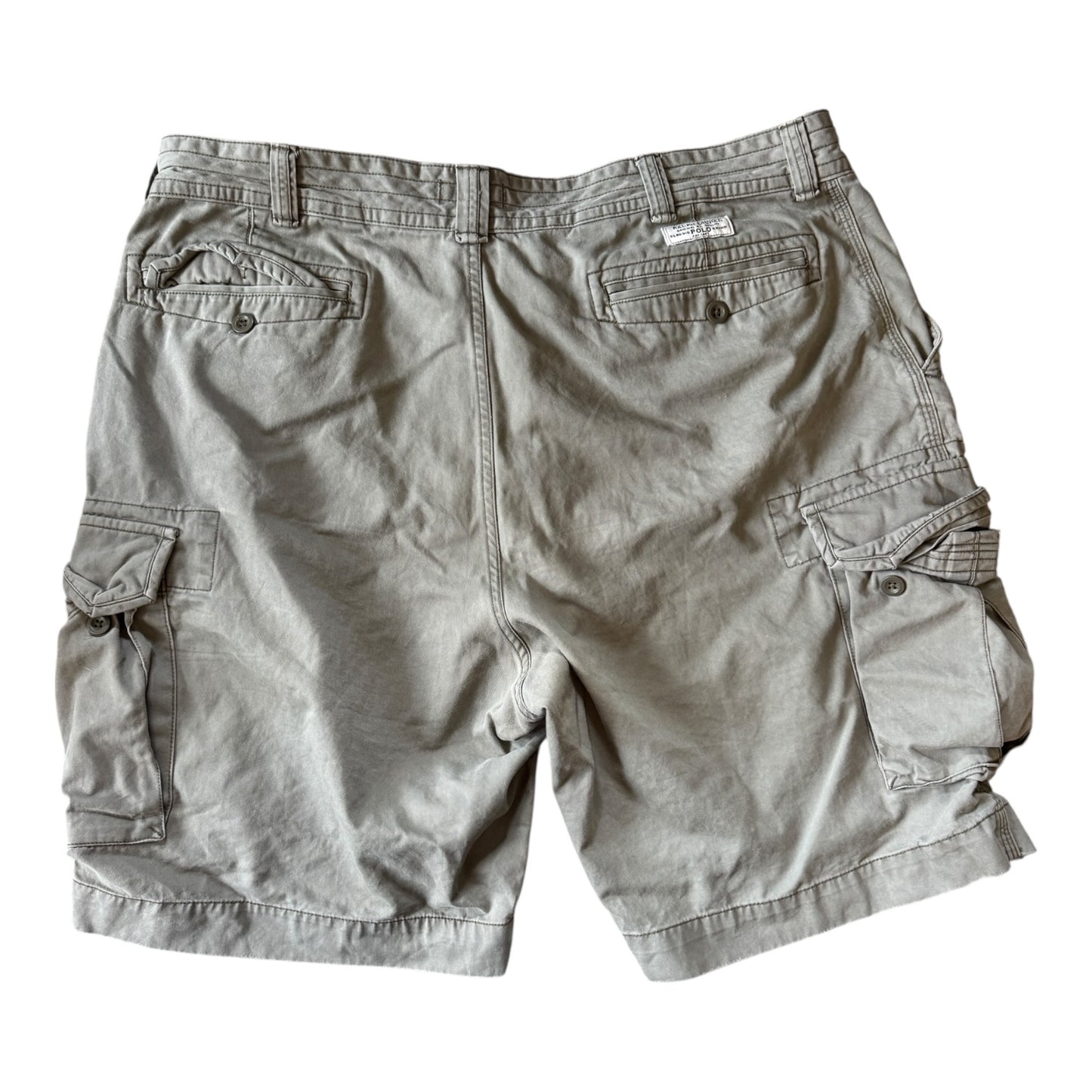 44" Ralph Lauren Beige Cargo Shorts