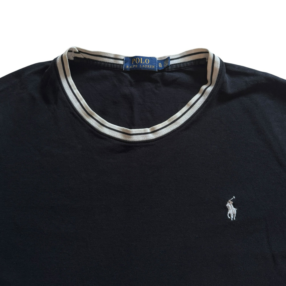 Extra large Ralph Lauren Black and White T-Shirt