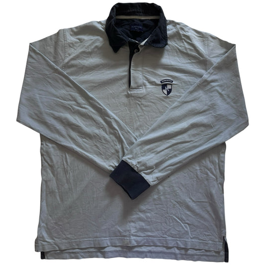 Medium Kontagio Light Blue Rugby Shirt - marked