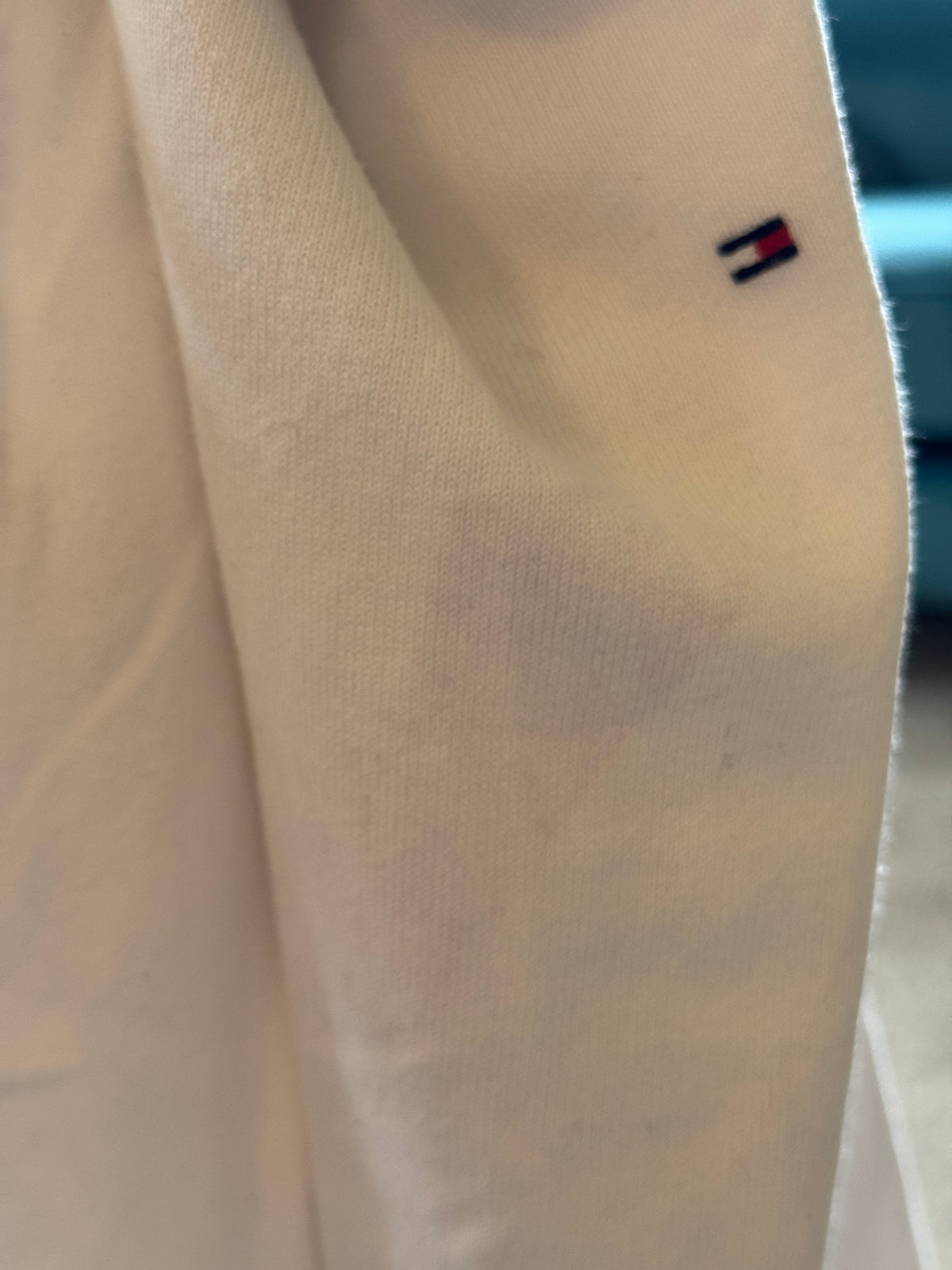 Woman's Extra small Tommy Hilfiger White High Neck Jumper