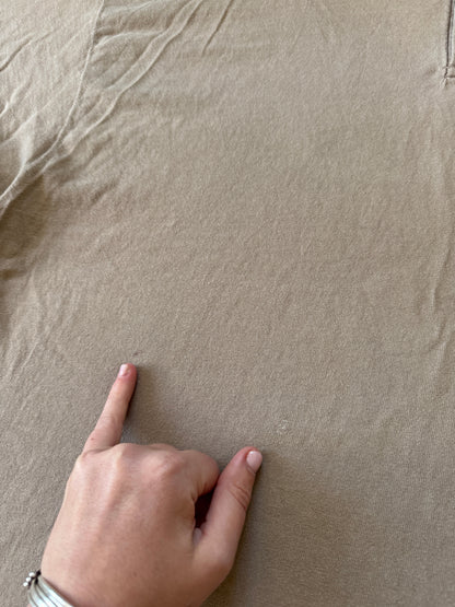 Extra large Carhartt Beige Henley Red Pepper Graphic T-Shirt