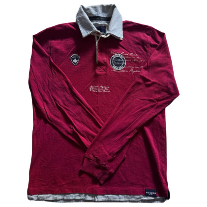 Large Jean Cartier Red Rugby Shirt