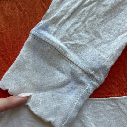 Medium Bershka Orange And White Rugby Shirt - marks