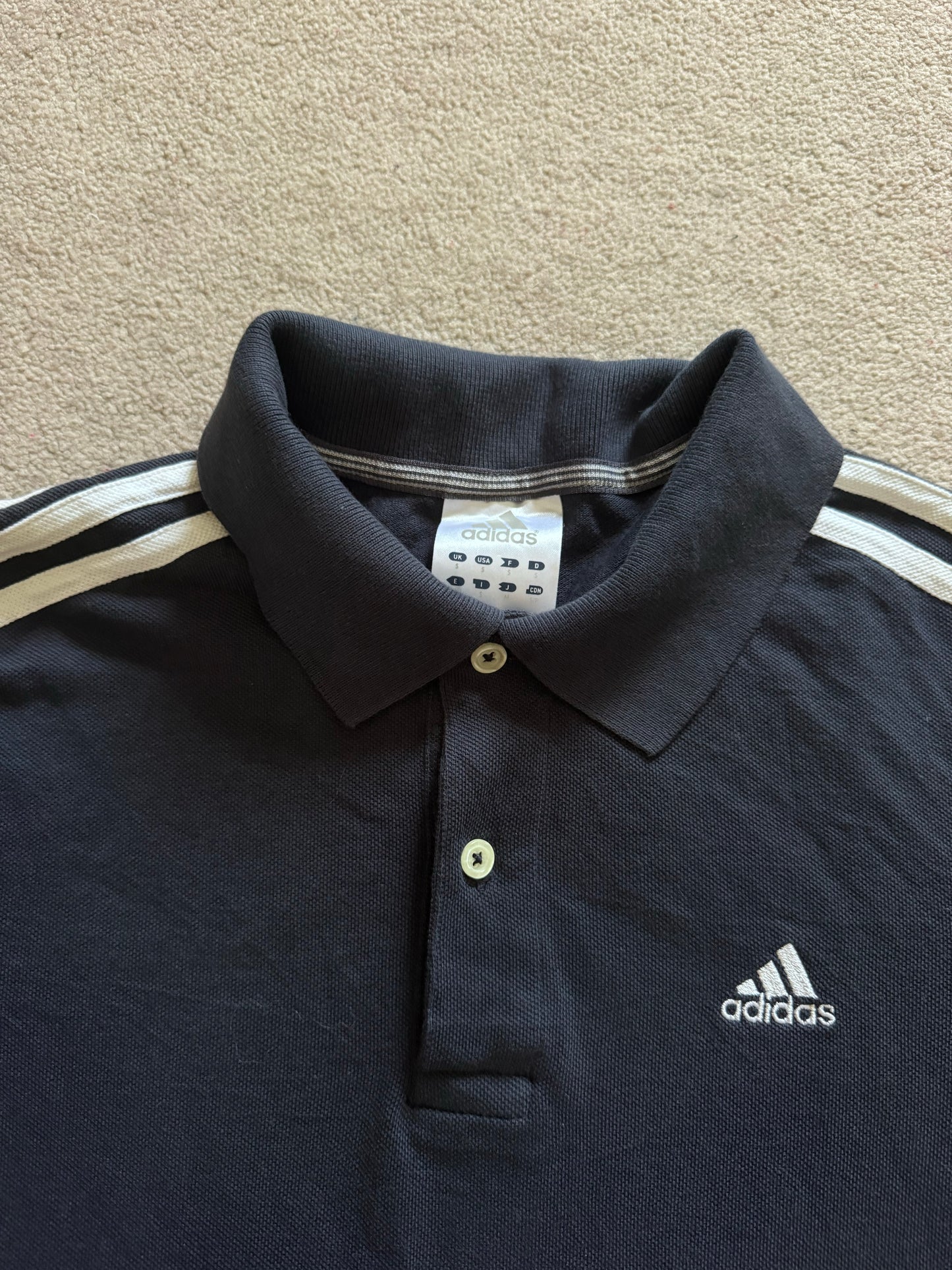 Small Adidas Navy Polo Shirt