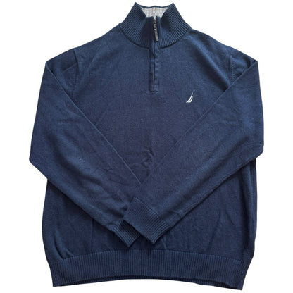 Large Nautica Navy 1/4 Zip