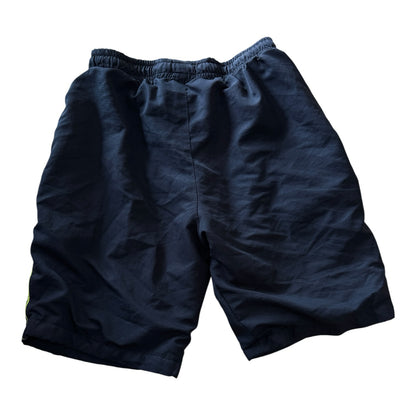 Medium Lacoste Black and Yellow Shorts