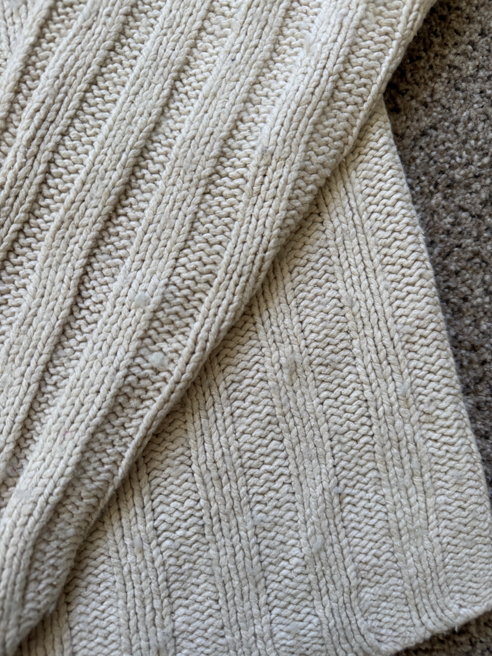 Woman's Small L.L.bean Cream Turtle Neck