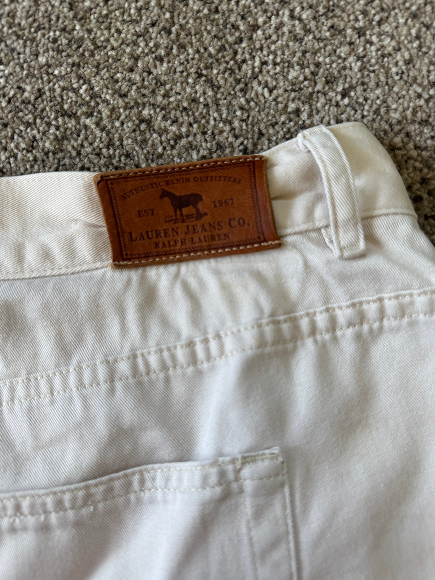 Woman's Size 22 Ralph Lauren Beige Shorts
