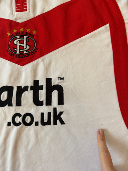 3XL Puma White St Helens Rugby Shirt