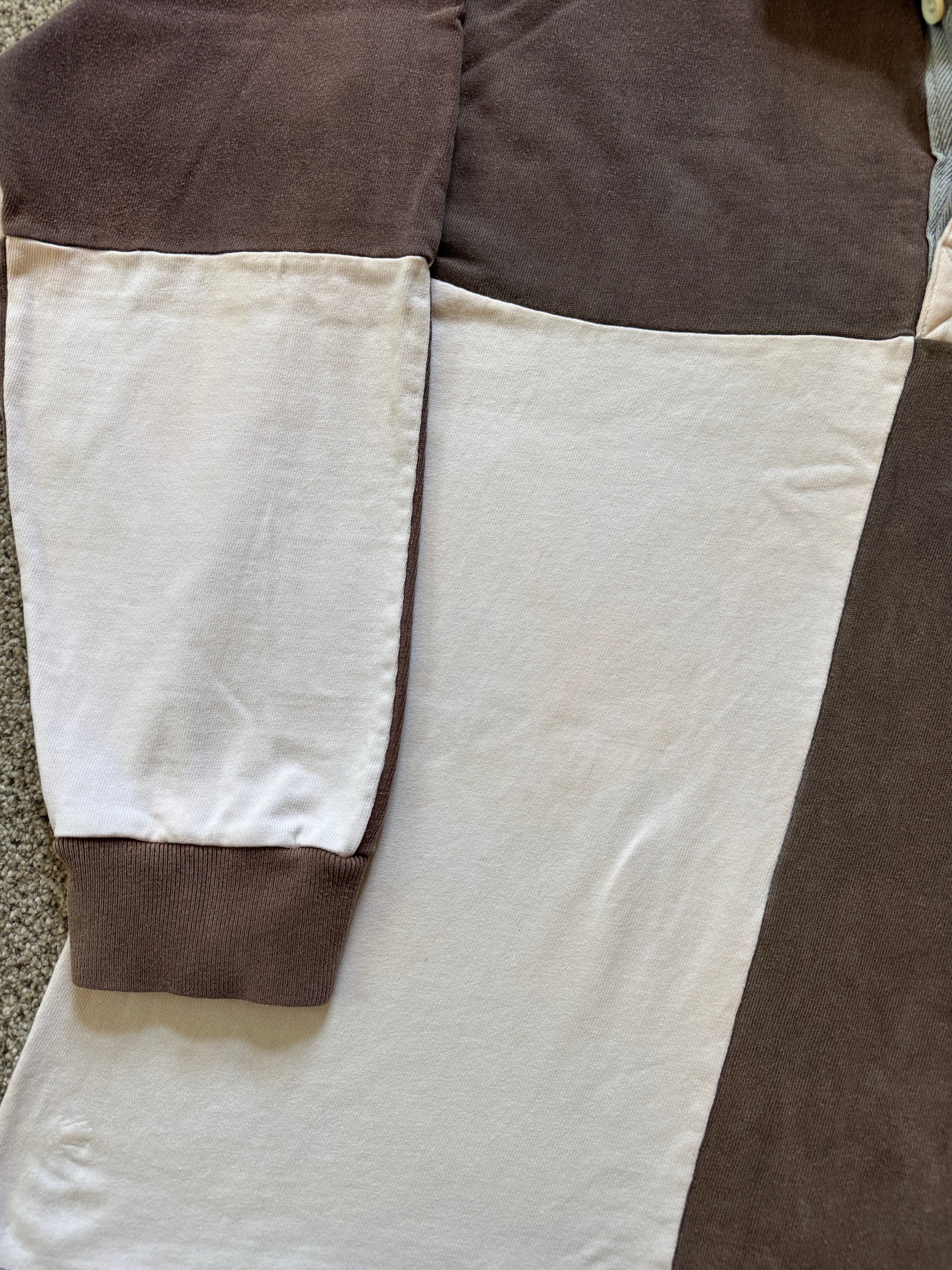 Large Rugby World Cup 1991 Brown Rugby Shirt