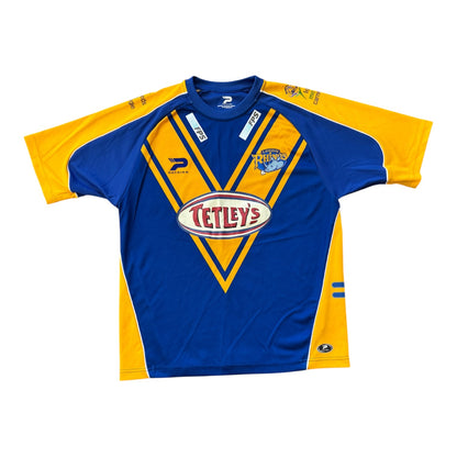 Large 2006 Patrick Leeds Rhinos Home Blue Rugby Shirt