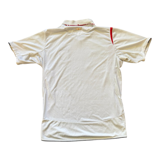 2005-07 Medium Umbro White England Football Shirt