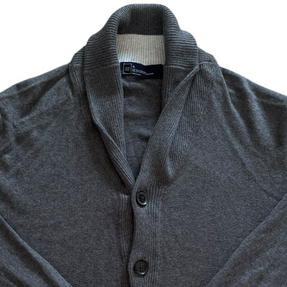 Extra large Gap Dark Grey Shawl Neck Cardigan