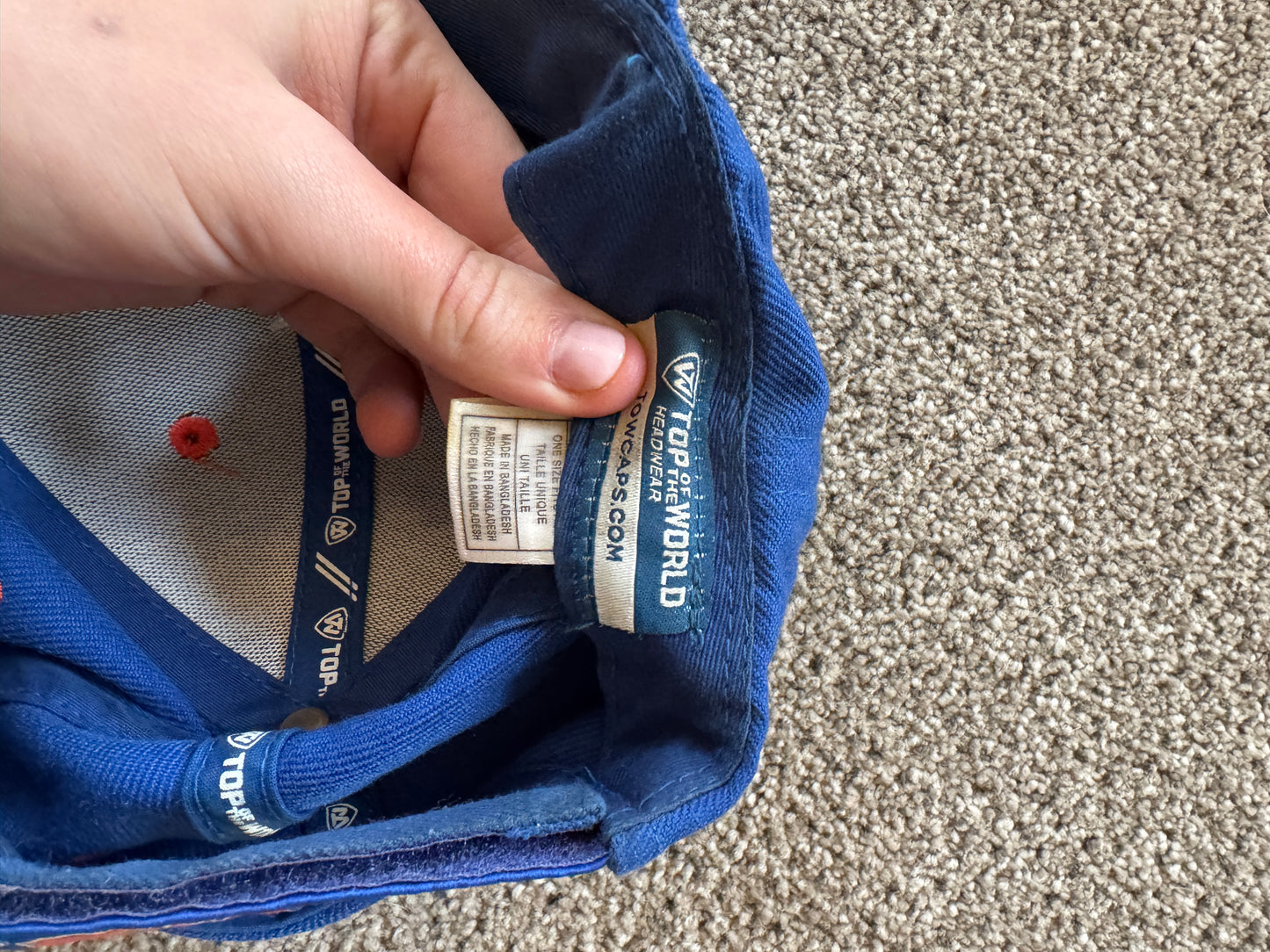 Top Of The World Blue Florida Gators Cap