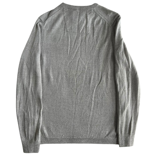 Small Calvin Klein Beige V-Neck Jumper