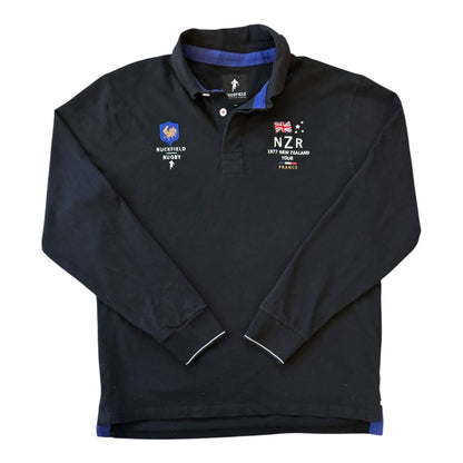 Extra large Ruckfield France New Zealand Tour Black Rugby Shirt