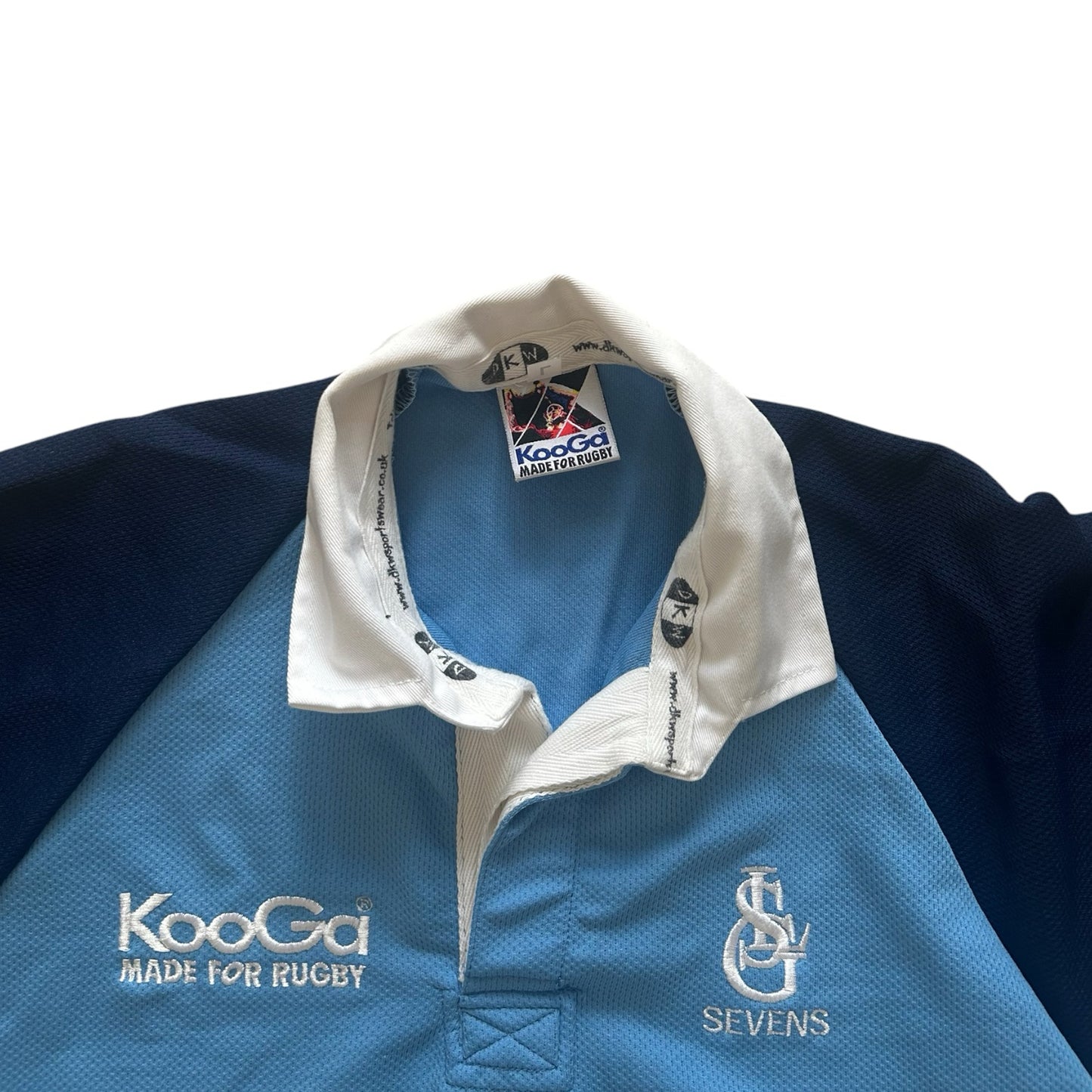 Large Kooga Blue LSG Sevens Rugby Shirt