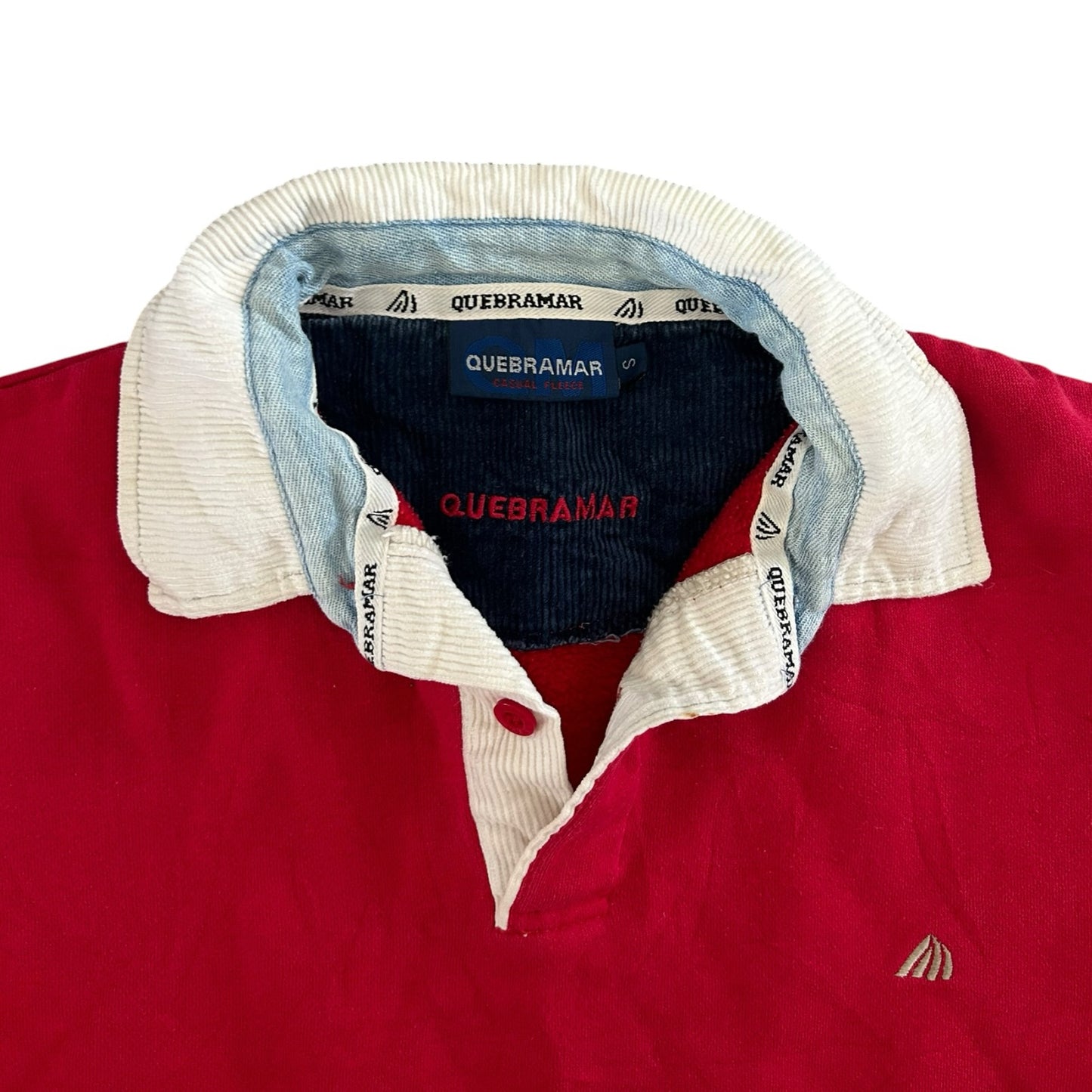 Small Quebramar Red Rugby Shirt