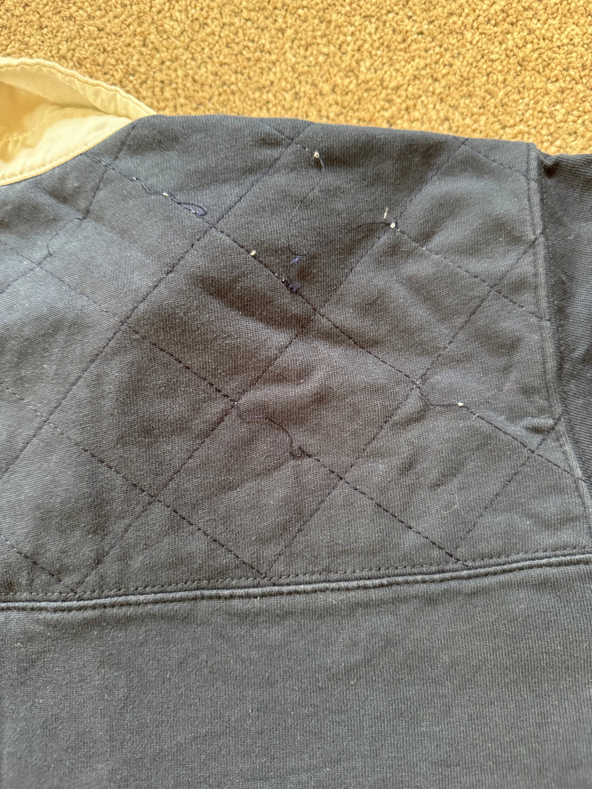 Small Scapa Sports Navy Rugby Shirt