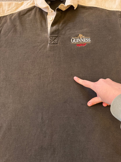 Medium Guinness Brown Rugby Shirt