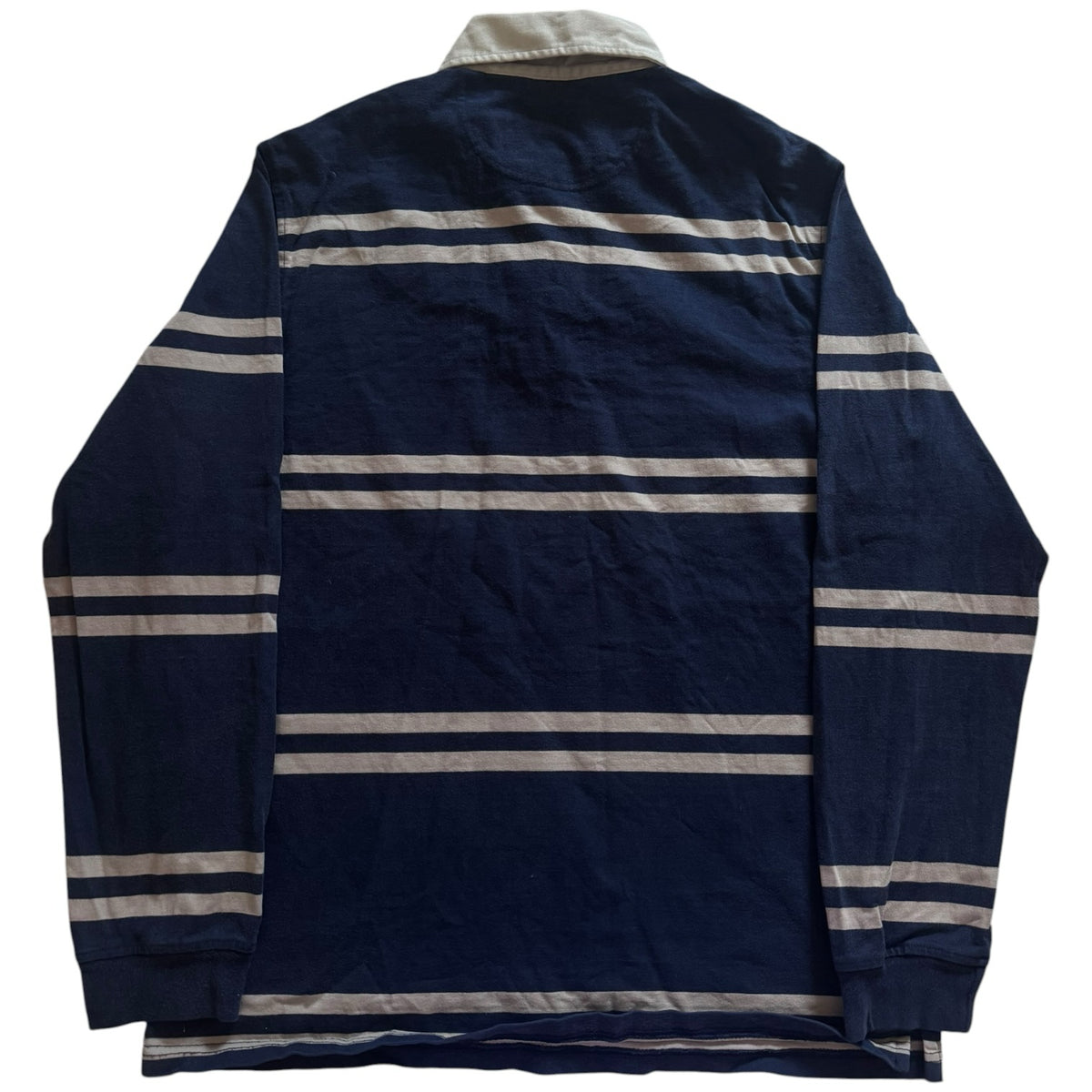 Small Decenio Navy and Beige Rugby Shirt