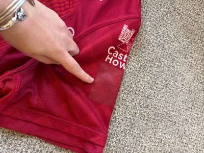 Extra large 2018 Macron Red Scarletts Rugby Shirt