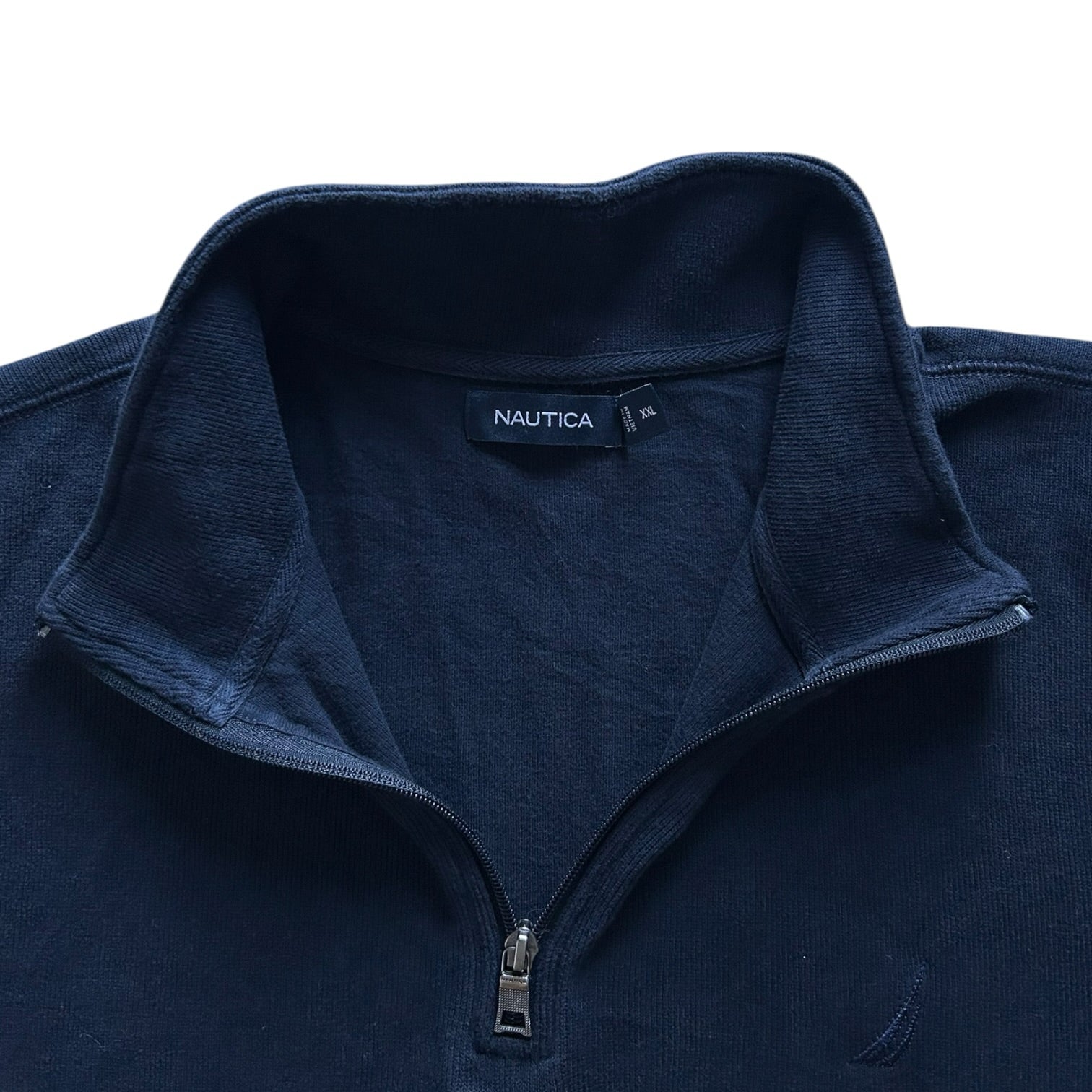 XXL Nautica Navy 1/4 Zip Sweatshirt