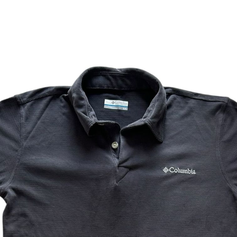 Small Columbia Dark Grey Polo Shirt