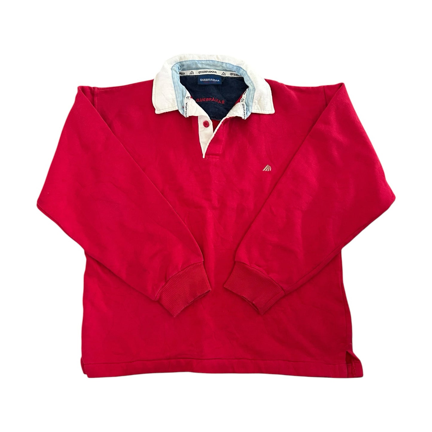 Small Quebramar Red Rugby Shirt