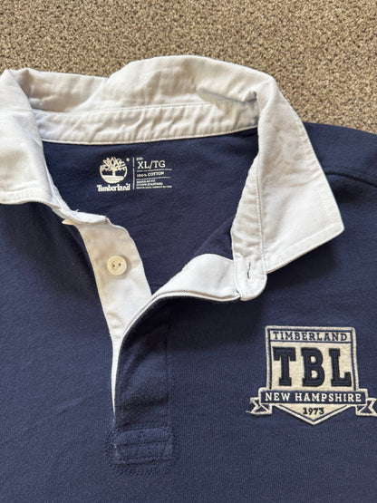 Extra large Timberland Navy Rugby Shirt