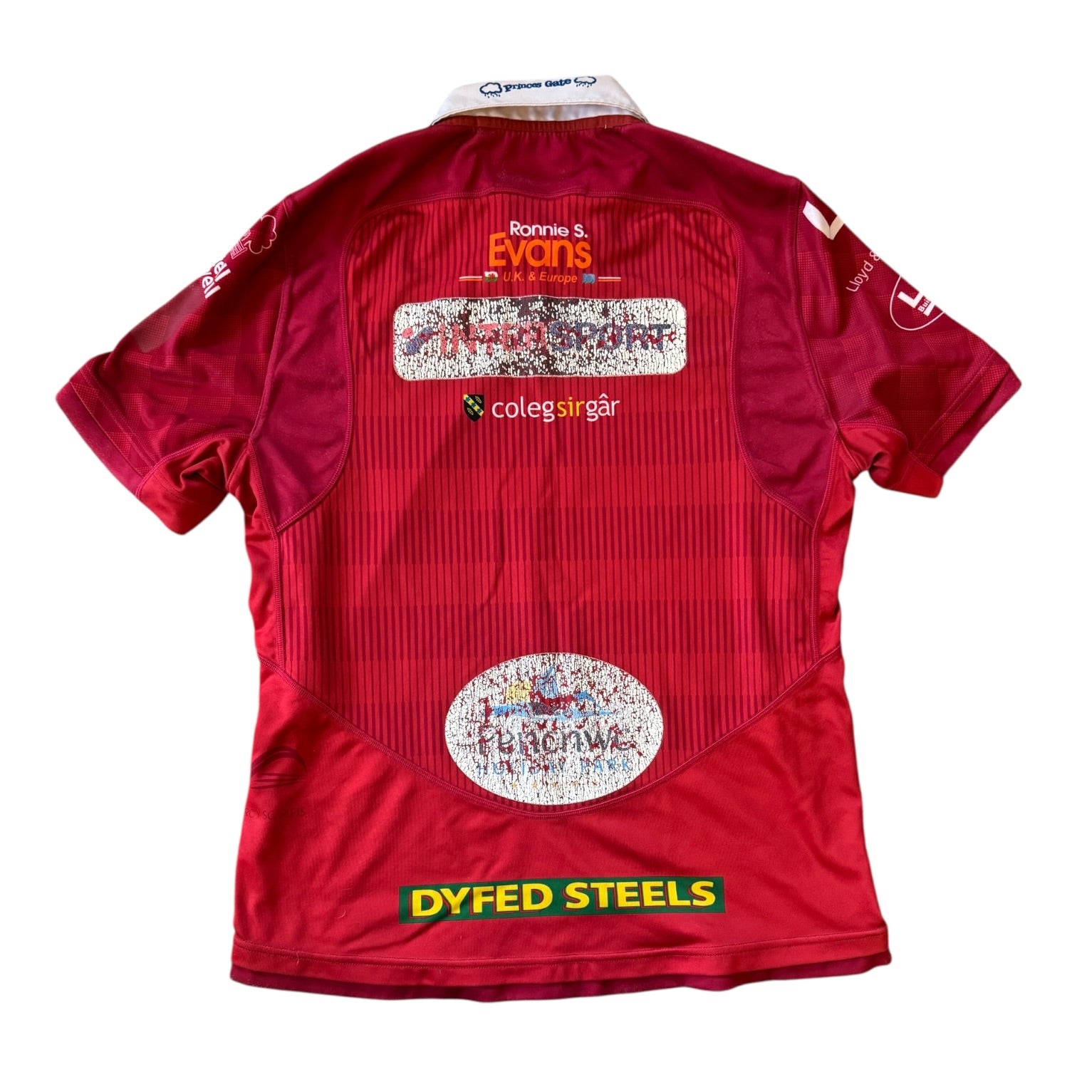 Extra large 2018 Macron Red Scarletts Rugby Shirt