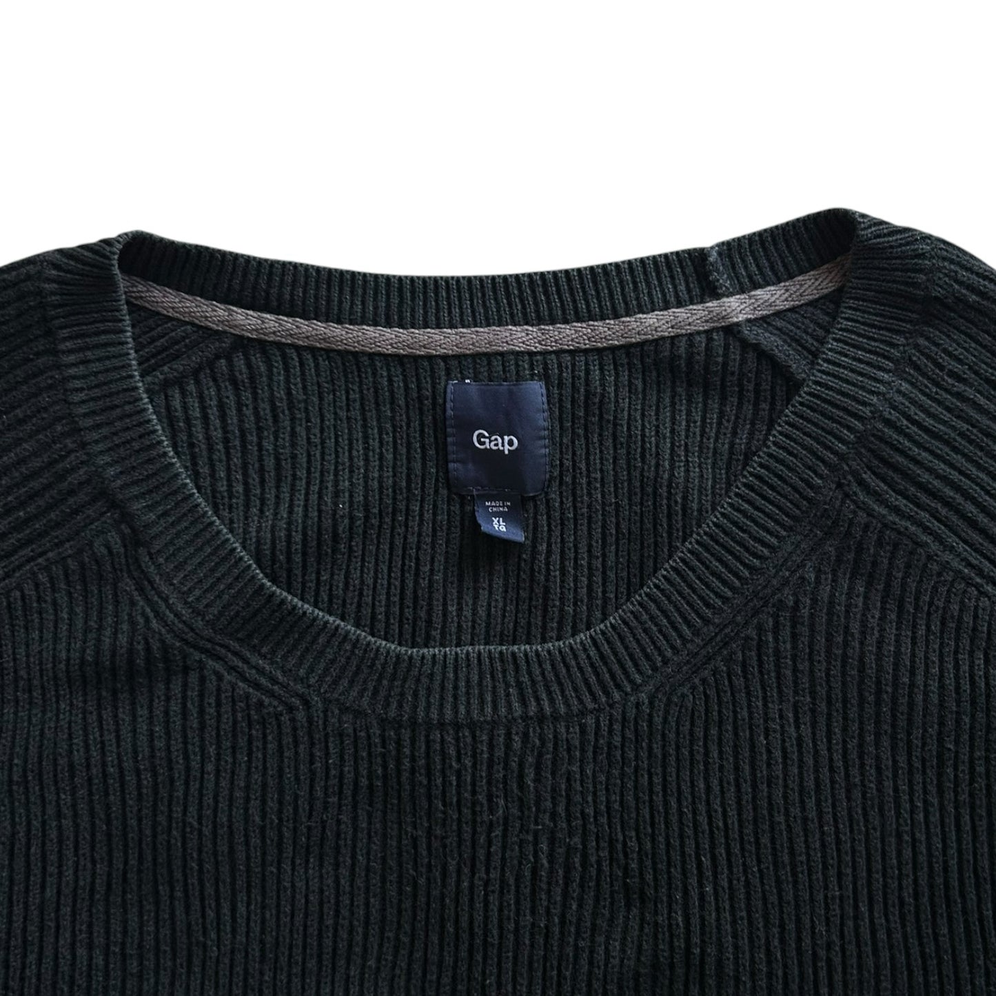 Extra large Gap Black Ribbed Jumper