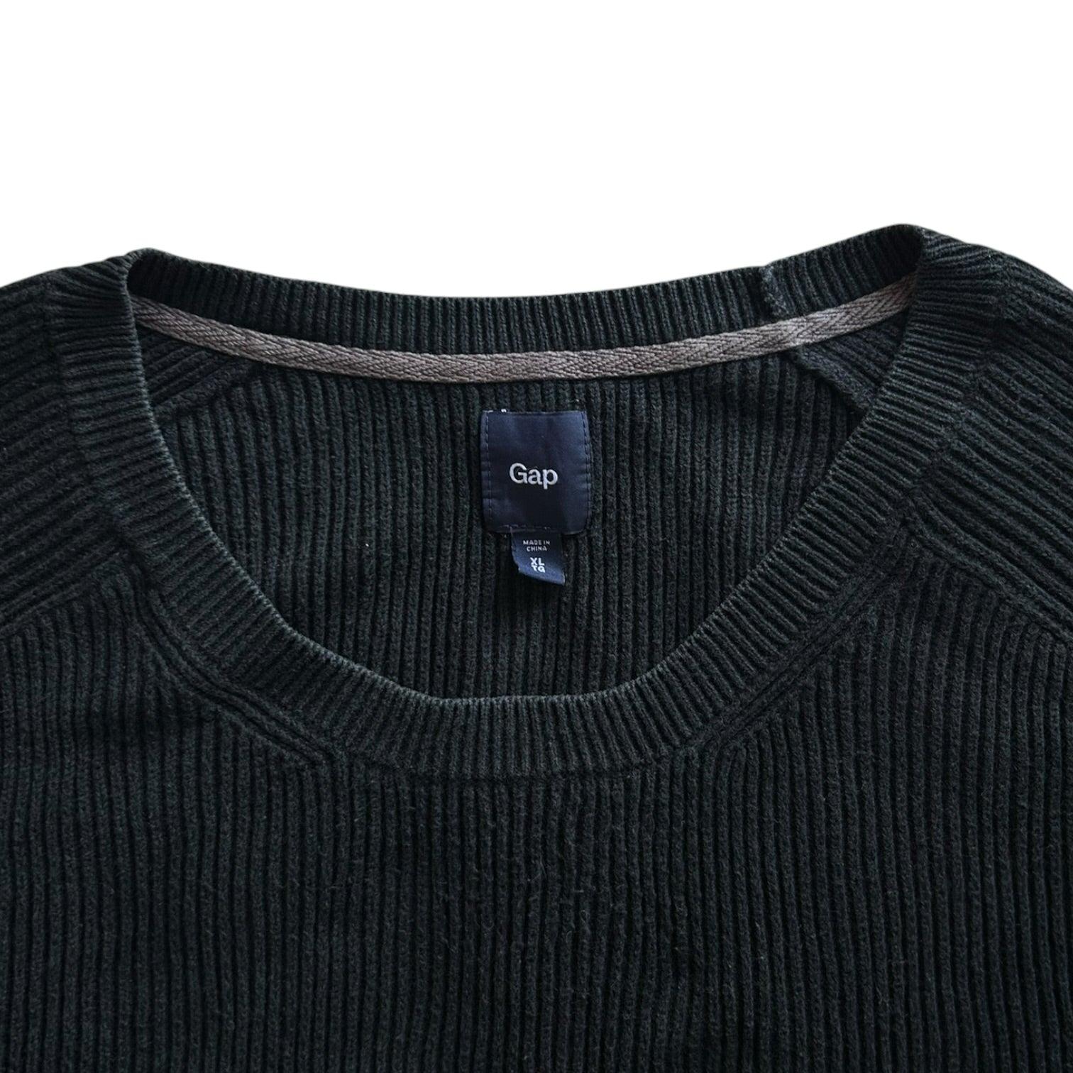 Extra large Gap Black Ribbed Jumper