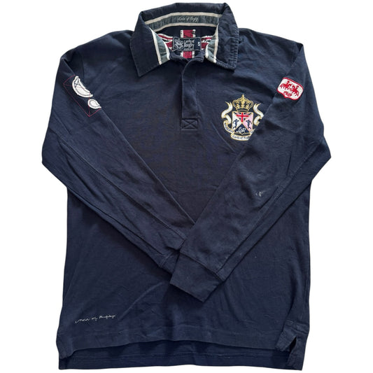 Small Lords Of Rugby Navy Rugby Shirt